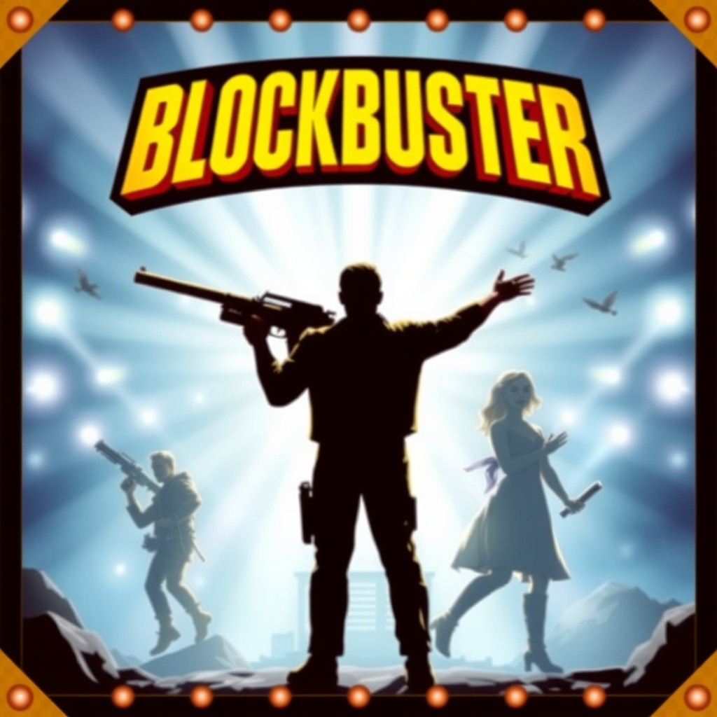 Blockbuster movie poster 3