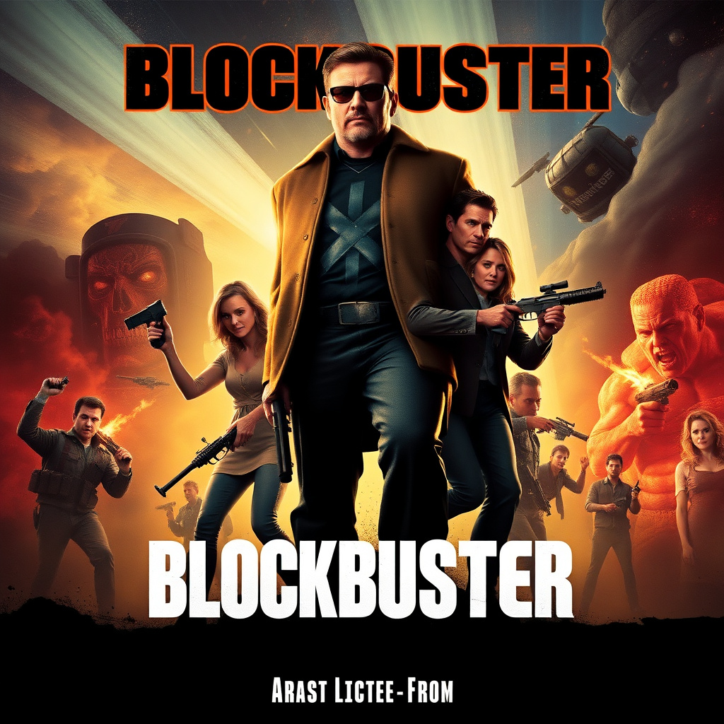 Blockbuster movie poster 4